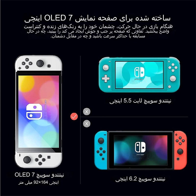 محافظ صفحه Screen Pro برای نینتندو سوییچ اولد - Image 6