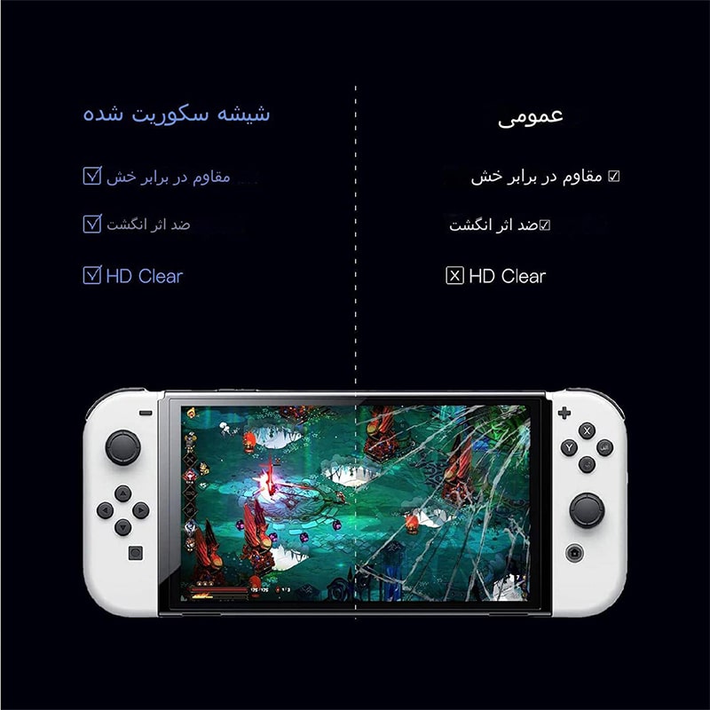 محافظ صفحه Screen Pro برای نینتندو سوییچ اولد - Image 5