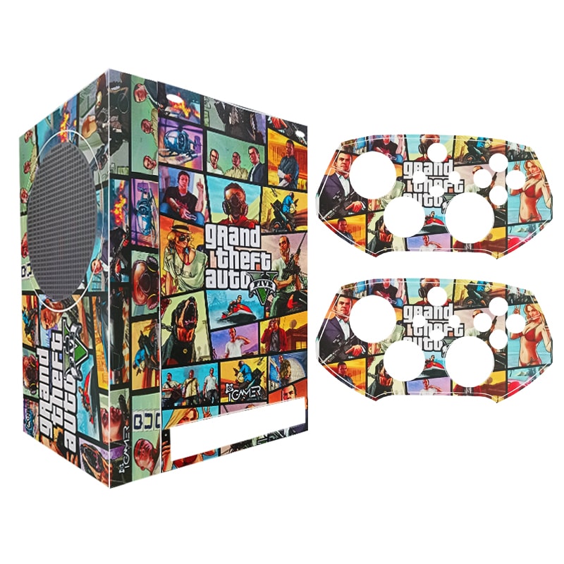 برچسب کنسول Xbox series s (iG) طرح GTA - Image 3