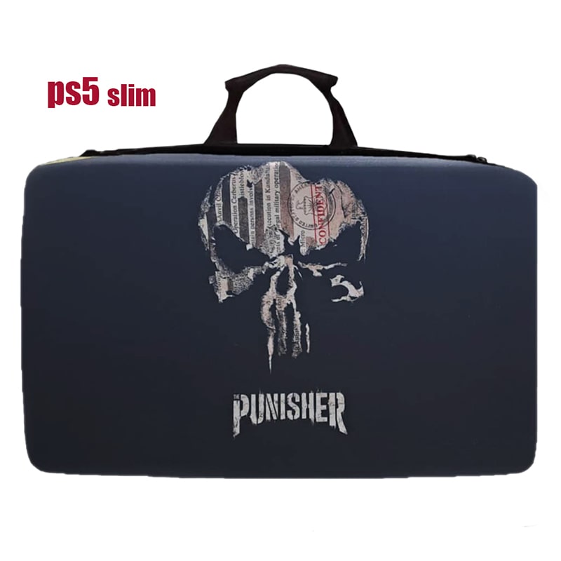کیف حمل کنسول PS5 اسلیم طرح punisher - Image 3