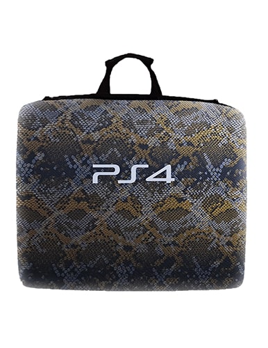 کیف حمل کنسول ps4 چرمی پلنگی - Image 2