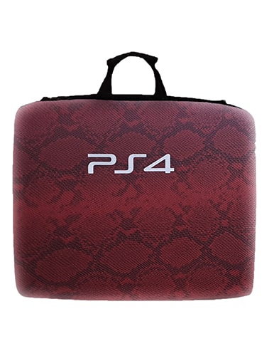 کیف حمل کنسول ps4 چرمی پلنگی
