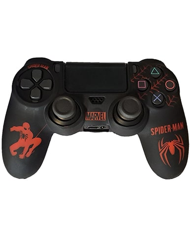 روکش دسته PS4 طرح مرد عنکبوتی spider man مشکی