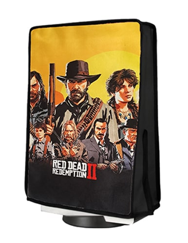 کاور کنسول PS5 اسلیم طرح Red dead