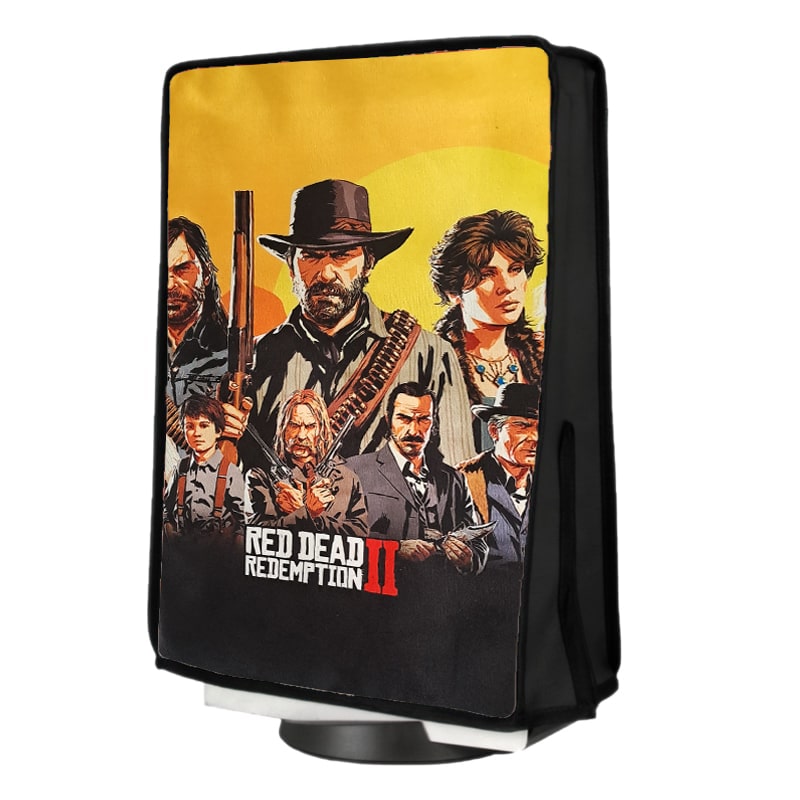 کاور کنسول PS5 اسلیم طرح Red dead - Image 2