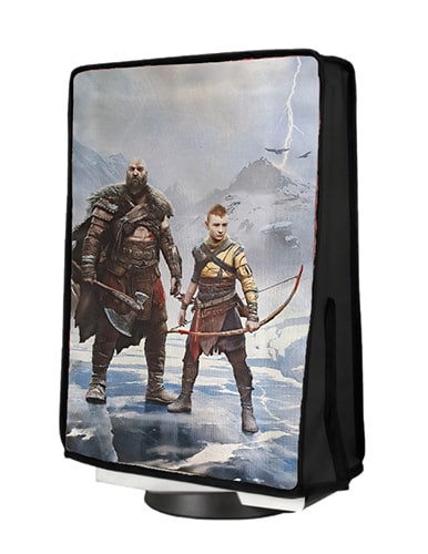 کاور کنسول PS5 اسلیم طرح God Of War