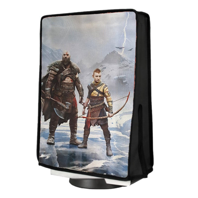 کاور کنسول PS5 اسلیم طرح God Of War - Image 2