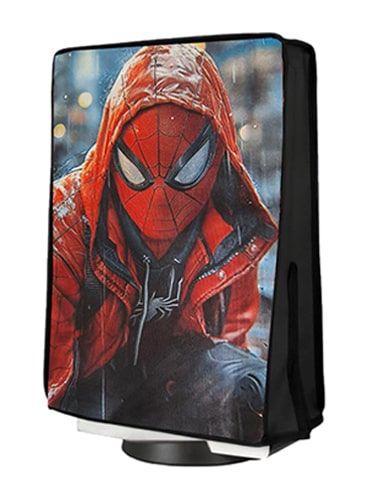 کاور کنسول PS5 فت طرح مرد عنکبوتی spider man
