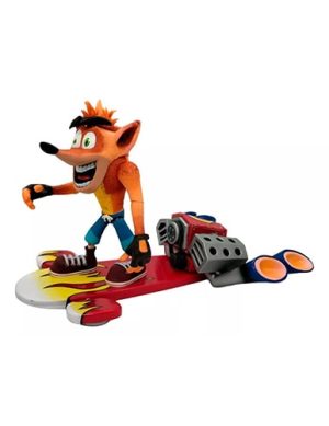 اکشن فیگور مدل کراش بندیکوت با جت بورد crash