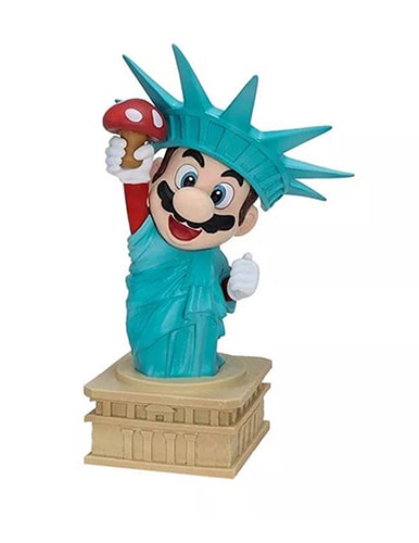 فیگور ماریو MARIO مجسمه آزادی