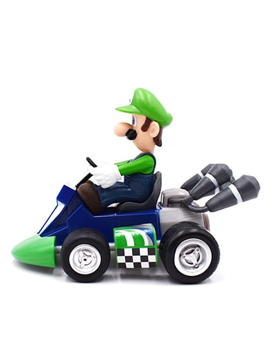 اکشن فیگور لوئیجی به همراه ماشین عقب کش luigi - Image 4