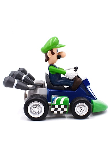 اکشن فیگور لوئیجی به همراه ماشین عقب کش luigi - Image 3