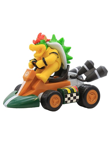اکشن فیگور باوزر به همراه ماشین عقب کش Bowser