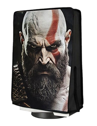 کاور کنسول PS5 فت طرح GOD OF WAR