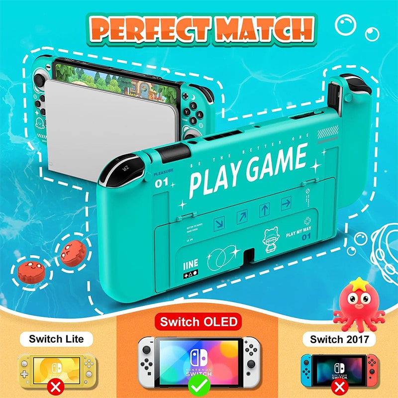 کیت محافظ نینتندو سوییچ اولد مدل cool summer L817 - Image 3
