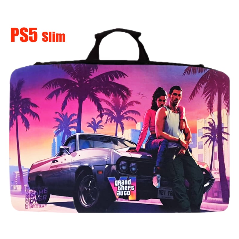 کیف حمل کنسول PS5 اسلیم طرح GTA VI - Image 4