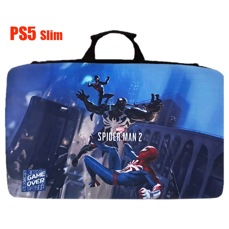 کیف حمل کنسول PS5 اسلیم طرح مرد عنکبوتی spiderman 2 - Image 4