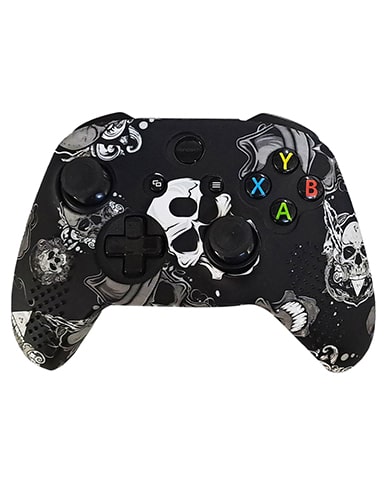 محافظ دسته Xbox Series X/S طرح جمجمه کلاهی skull