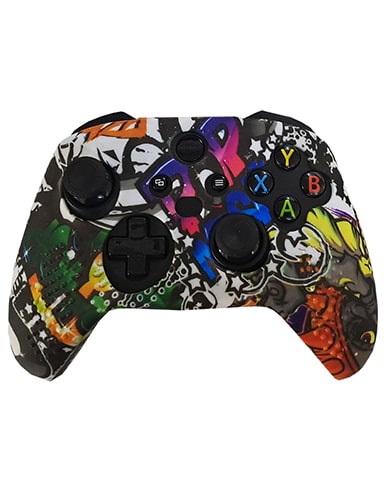 محافظ دسته Xbox Series X/S طرح رنگارنگ Rock