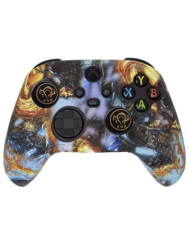 محافظ دسته Xbox Series X/S طرح جمجمه در زنجیر skull - Image 2
