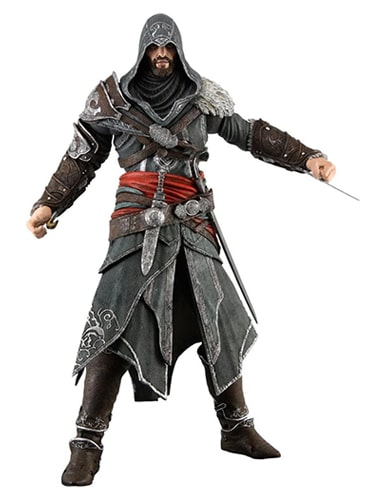 اکشن فیگور ASSASSINS CREED EZIO مدل MENTOR