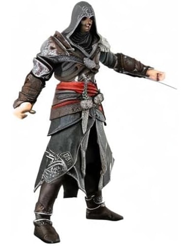اکشن فیگور ASSASSINS CREED EZIO مدل MENTOR - Image 3