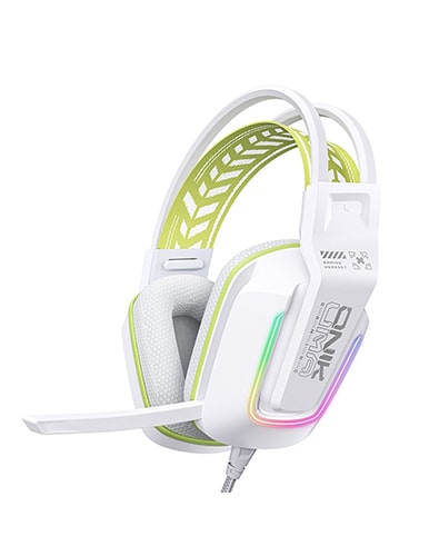هدست گیمینگ اونیکوما مدل onikuma X13 RGB سفید