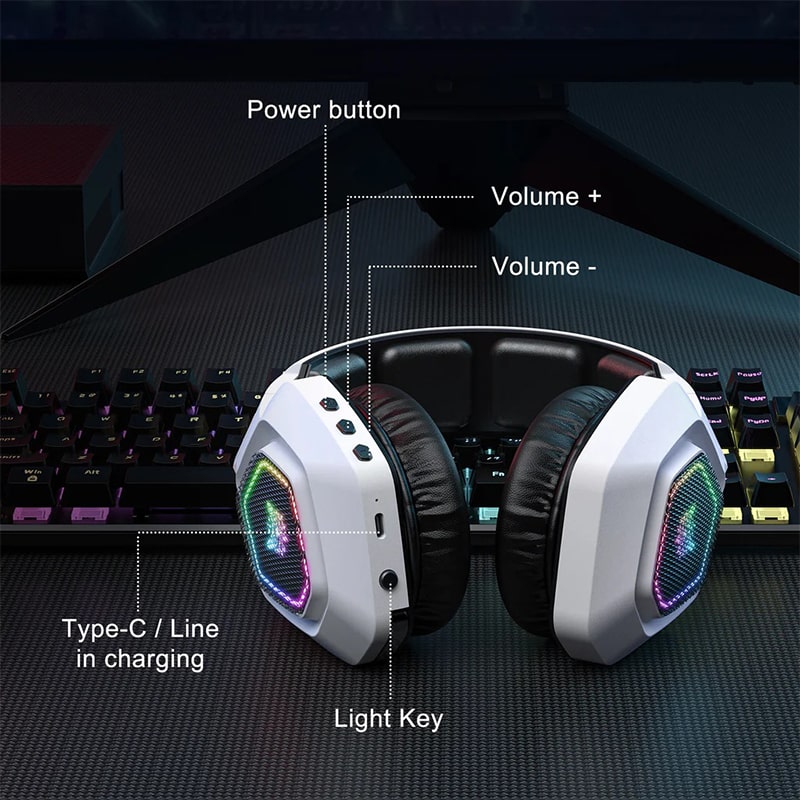 هدست گیمینگ وایرلس اونیکوما مدل ONIKUMA B100 - Image 6