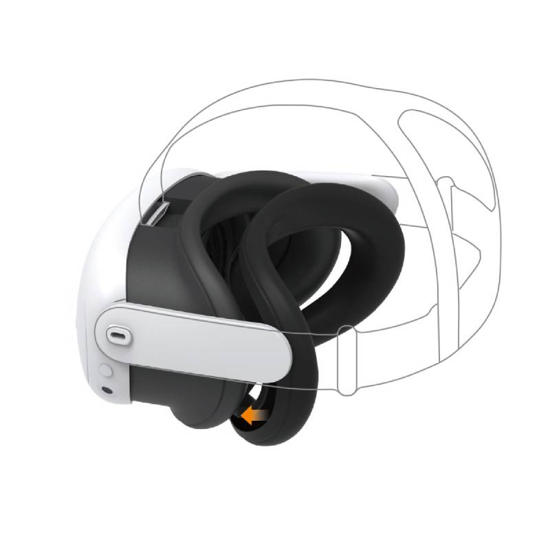 کیس سیلیکونی Dobe مخصوص متاکوئست 3 مدل TY-3821 - Image 4