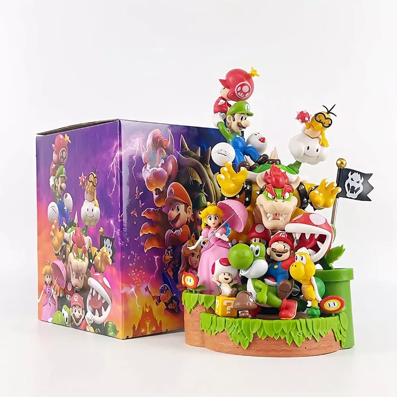 اکشن فیگور خانواده ماریو Super Mario - Image 2