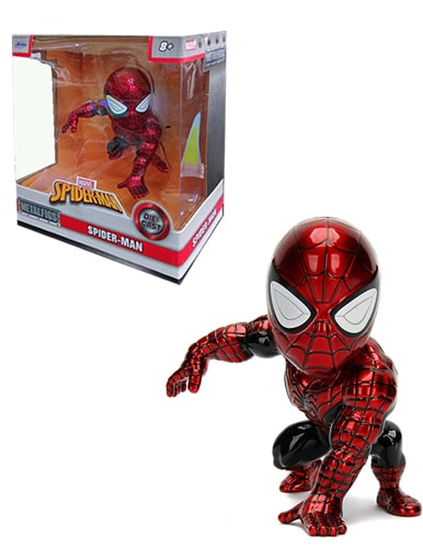 فیگور فلزی مرد عنکبوتی جادا 10سانتی spider man