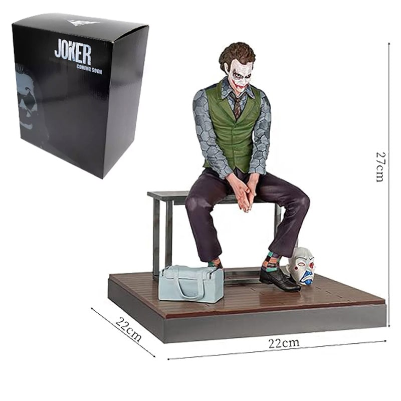اکشن فیگور جوکر نشسته روی نیمکت joker - Image 5