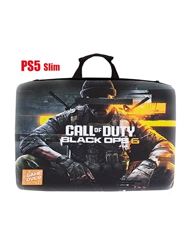 کیف کنسول PS5 اسلیم طرح call of duty ops
