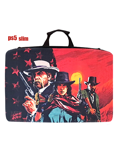 کیف کنسول PS5 اسلیم طرح red dead