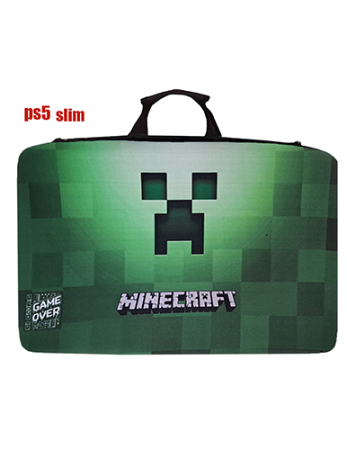 کیف کنسول PS5 اسلیم طرح ماینکرافت minecraft
