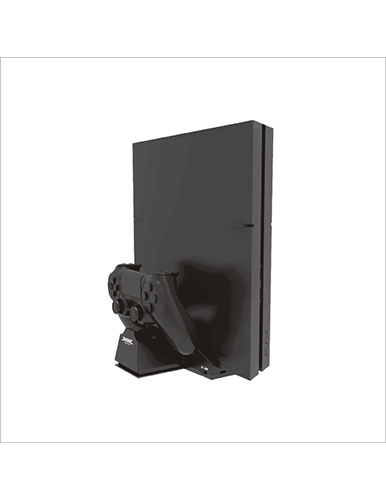 استند و پایه شارژر دسته بازی پلی استیشن 4 دابی مدل TP4-805B (استوک) - Image 2