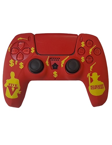 روکش دسته PS5 طرح red dead D