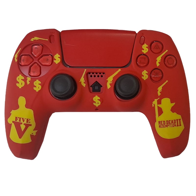 روکش دسته PS5 طرح red dead D - Image 3