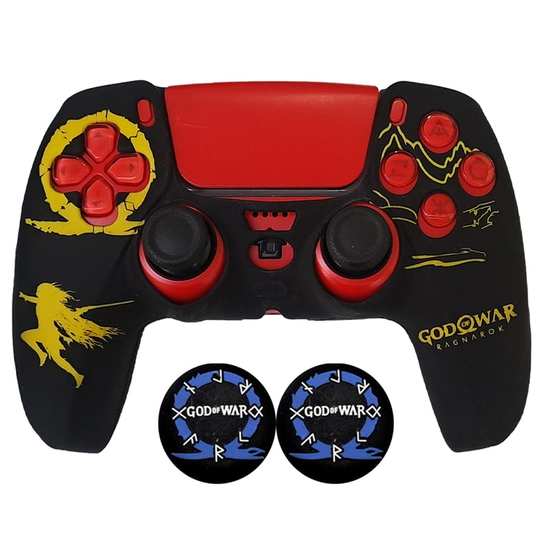 روکش دسته PS5 طرح god of war C - Image 2