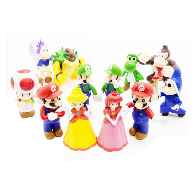 فیگور سوپر ماریو Super Mario مجموعه 12 عددی - Image 14