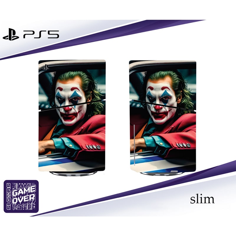 برچسب کنسول PS5 SLIM (GO) جوکر joker - Image 2