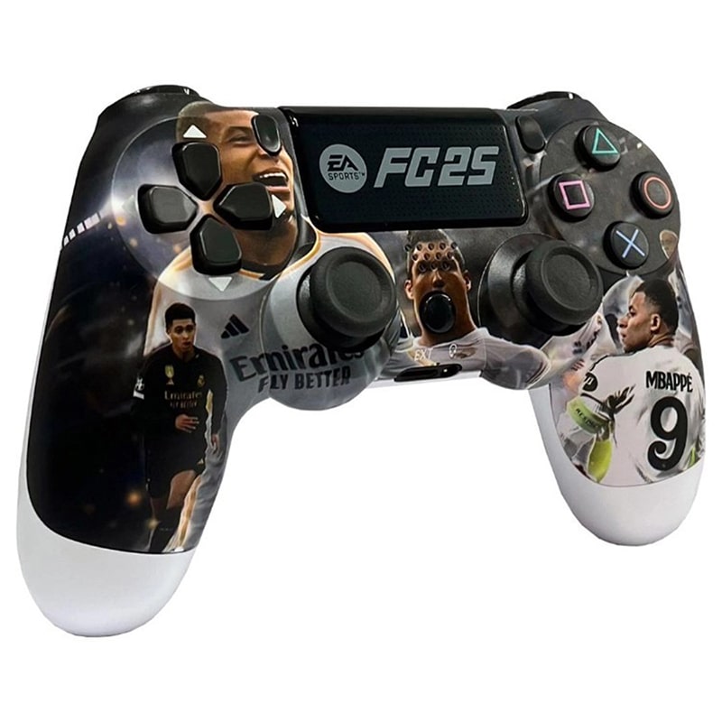 دسته بی سیم PS4 برند Play X طرح fc25 با کیف - Image 3