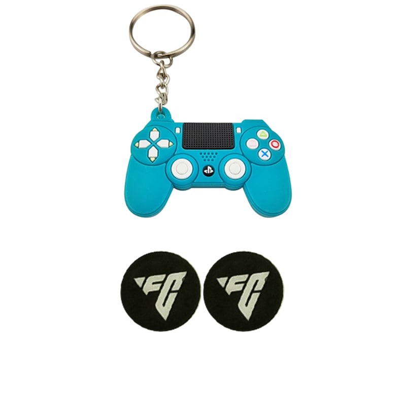 دسته بی سیم PS4 برند Play X طرح fc25 با کیف - Image 5