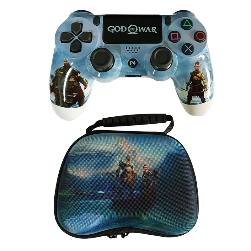 دسته بی سیم PS4 برند Play X طرح GOD OF WAR با کیف - Image 3