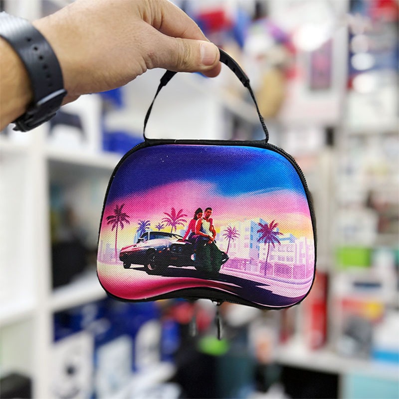 دسته بی سیم PS4 برند Play X طرح GTA با کیف - Image 5