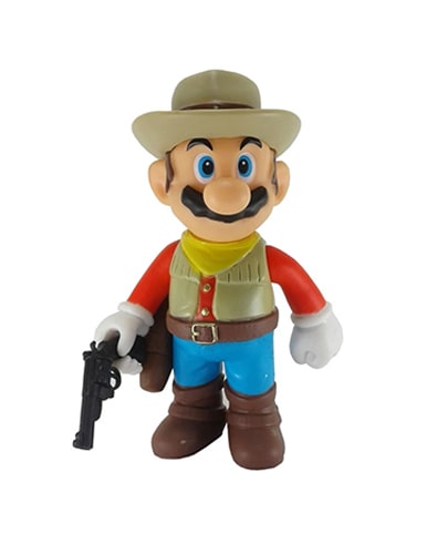 اکشن فیگور ماریو با لباس گاوچران Super Mario Bros