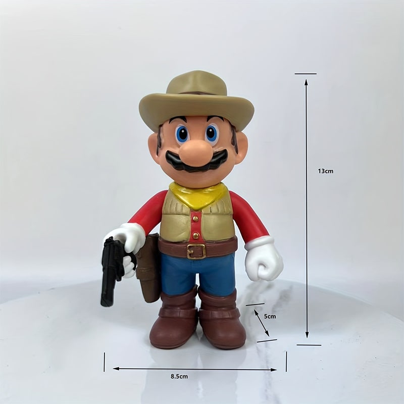 اکشن فیگور ماریو با لباس گاوچران Super Mario Bros - Image 4