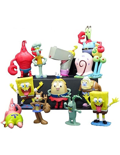 فیگور 12 عددی باب اسفنجی SpongeBob SquarePants