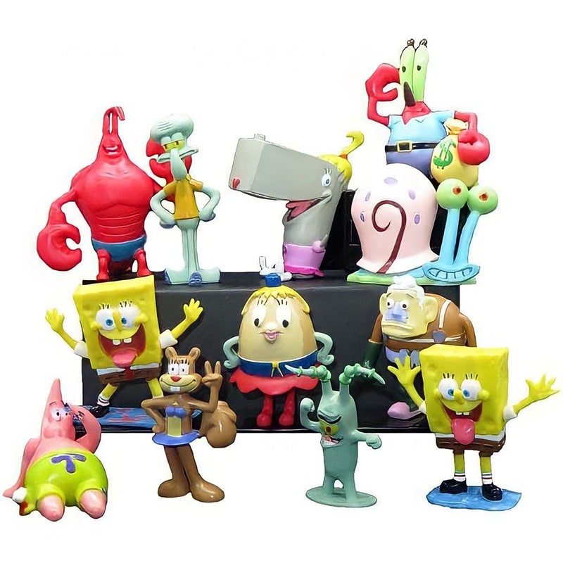 فیگور 12 عددی باب اسفنجی SpongeBob SquarePants - Image 4