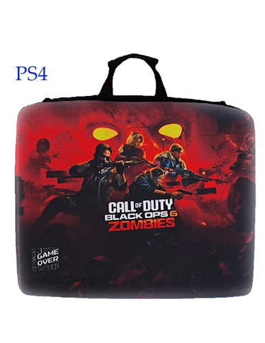 کیف حمل کنسول PS4 طرح زامبی Call of Duty